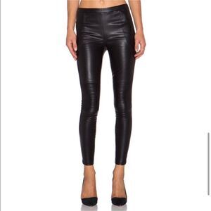 Line & Dot / Revolve / Mauvais Garcon Moto Pant in Black